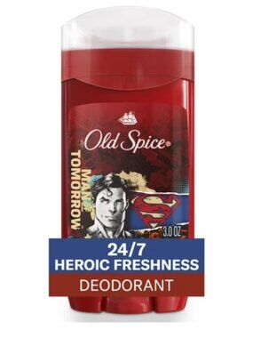 Old Spice Superman Man of Tomorrow Deodorant - Limited Edition - 3 oz